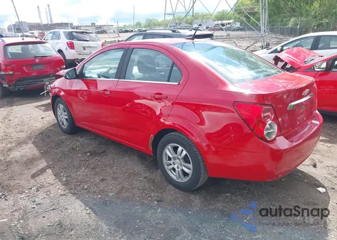 2012 Chevrolet Sonic 2Lt из США, поврежденный, VIN 1G1JC5SH4C4115895